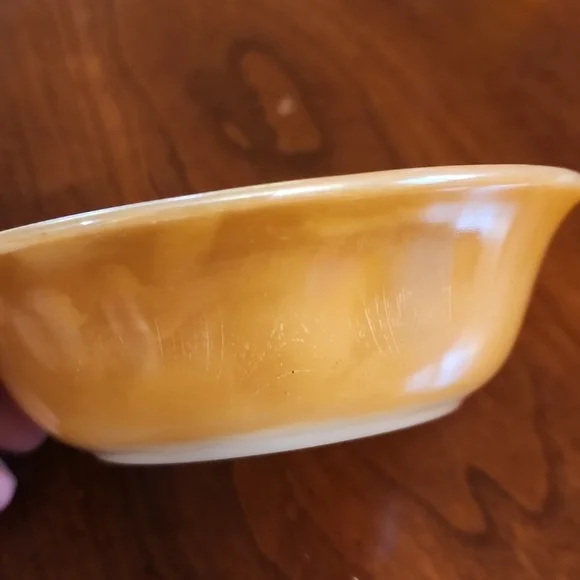 Fire King bowl and dish - set of two - Picture 9 of 10